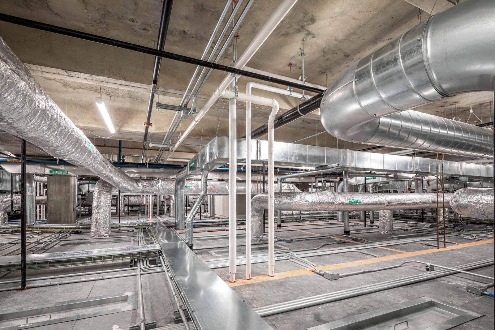 Completed MEP fit-out installation